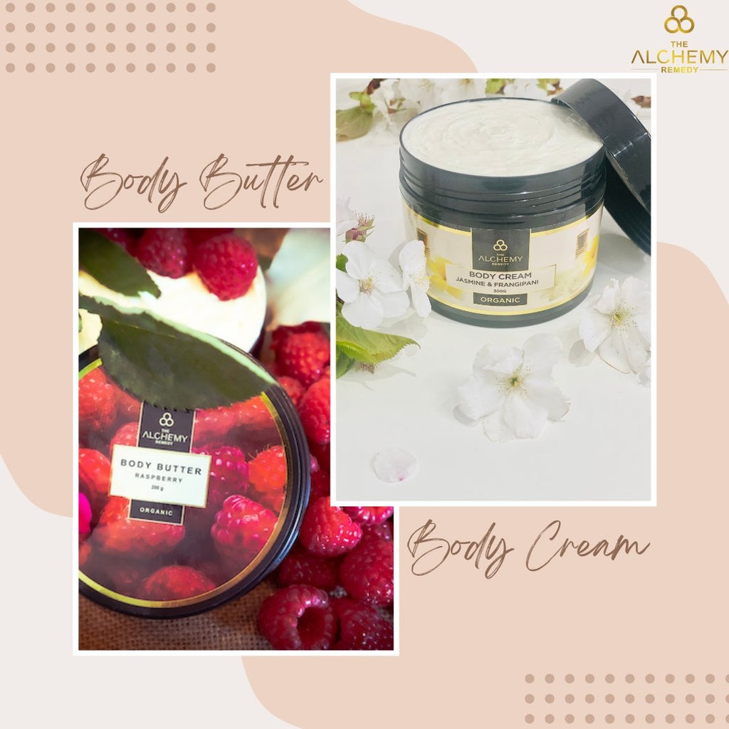 Body Butter vs Body Cream…how to choose! The Alchemy Remedy