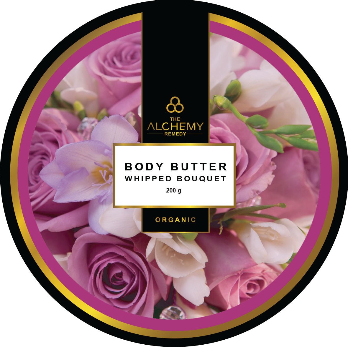 Organic Whipped Bouquet Body Butter - The Alchemy Remedy