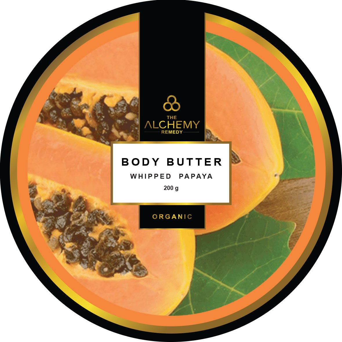 Organic Whipped Papaya Body Butter - The Alchemy Remedy